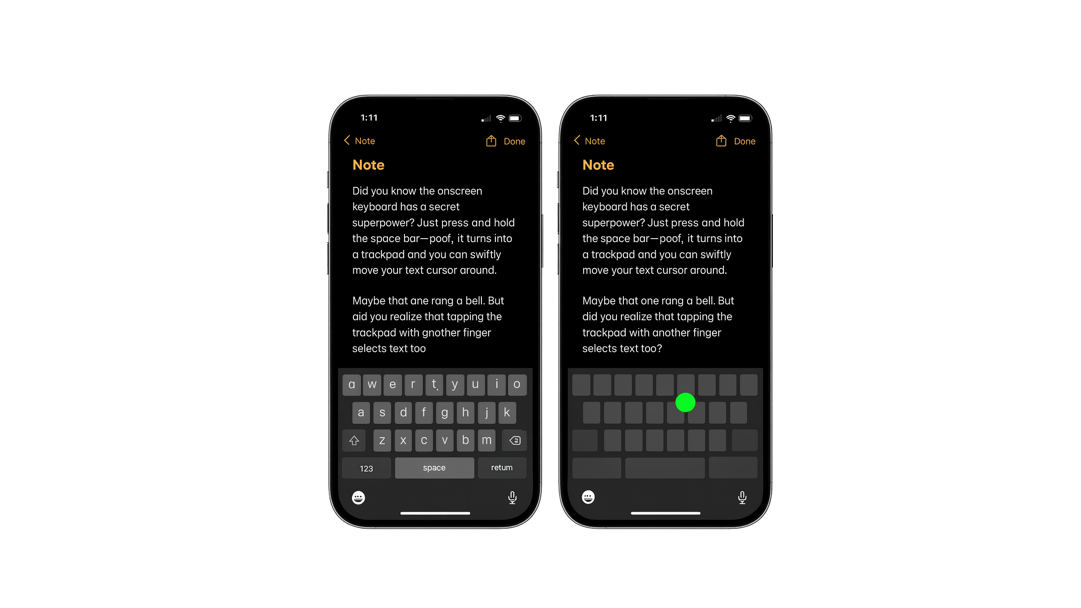Did you know your iPhone’s keyboard has a secret trick? | go2g2.com