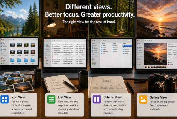 Get to Your Files Faster by Choosing the Best Finder View | go2g2.com